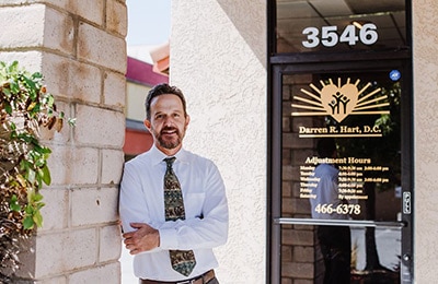 Chiropractor Atascadero CA Dr. Darren Hart Outside Office