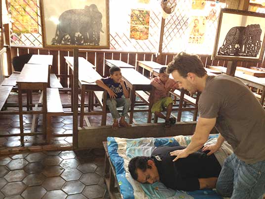Chiropractor Atascadero CA Dr. Darren Hart Global Adjustment - Cambodian Orphanage