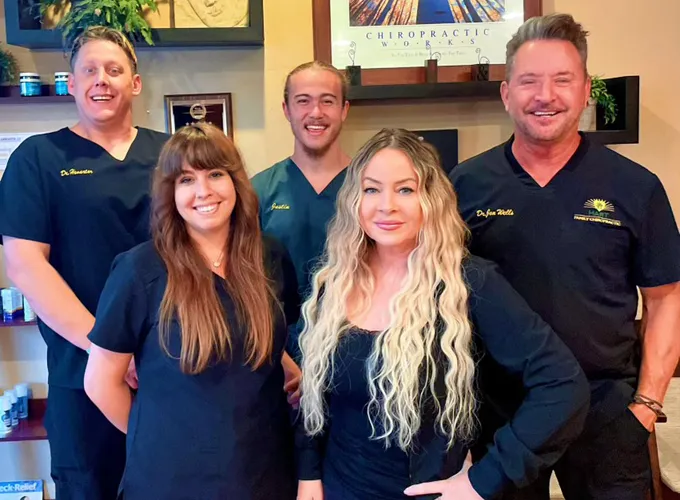 Chiropractor Atascadero CA Jon Wells With Full Team HP